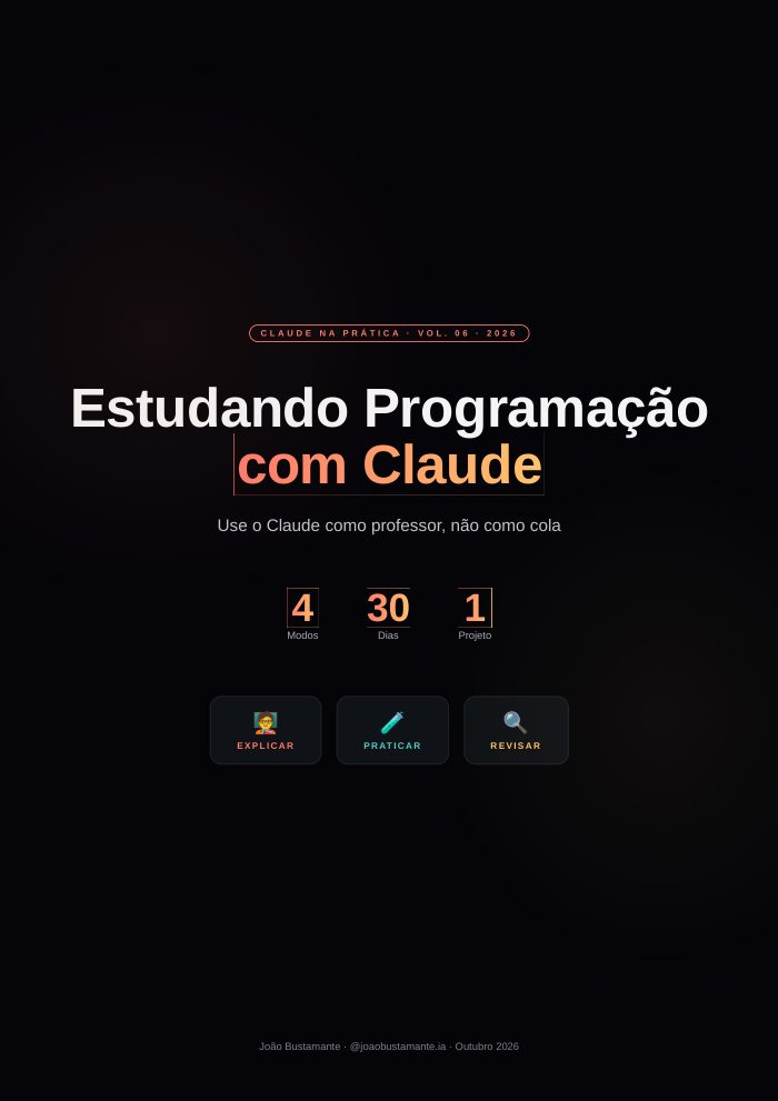 Cover of Estudando Programação com Claude